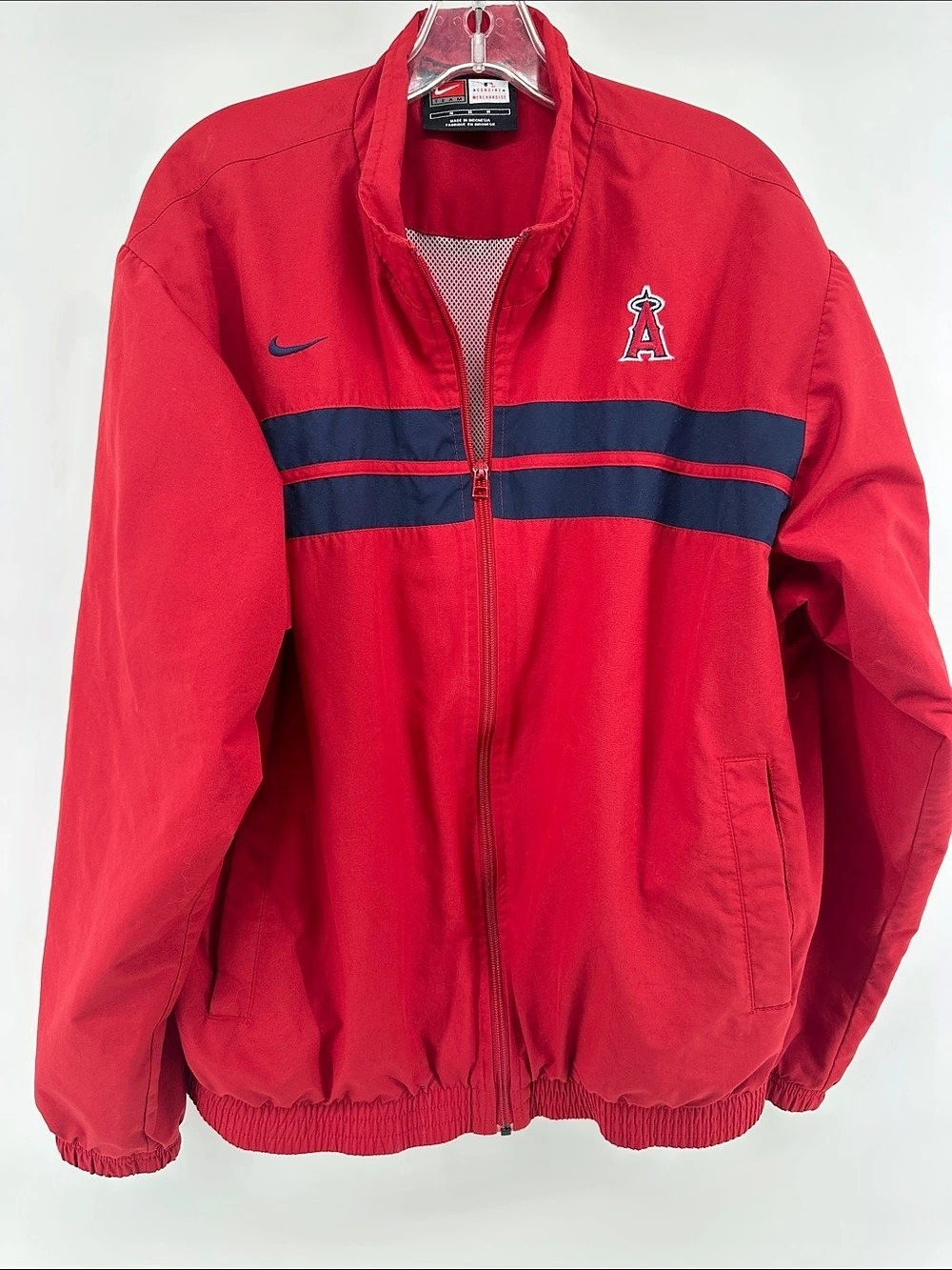 Nike Los Angeles Angels Nike Therma-FIT jacket Color Block Jacket Size Medium